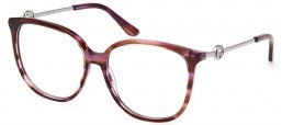 Monturas - Guess - GU50350 - 068  STRIPED BORDEAUX
