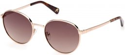 Lunettes de soleil - Guess - GU5214 - 32F  GOLD // BROWN GRADIENT