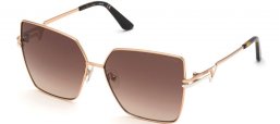 Gafas de Sol - Guess - GU7733 - 28F  SHINY GOLD // BROWN GRADIENT