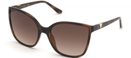 Sunglasses - Guess - GU7748 - 52F  DARK HAVANA // BROWN GRADIENT