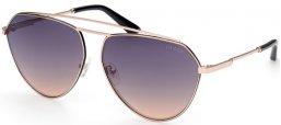 Gafas de Sol - Guess - GU7783 - 28Z  SHINY GOLD // GREY GRADIENT MIRROR