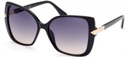 Lunettes de soleil - Guess - GU7820 - 01B  SHINY BLACK // GREY GRADIENT