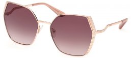 Sunglasses - Guess - GU7843-S - 28Z SHINY ROSE GOLD // BROWN GRADIENT
