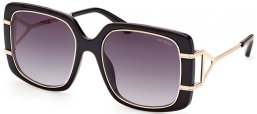 Sunglasses - Guess - GU7854 - 01B  SHINY BLACK // GREY GRADIENT