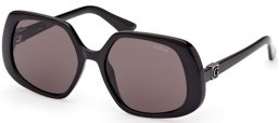 Sunglasses - Guess - GU7862 - 01A  SHINY BLACK // GREY