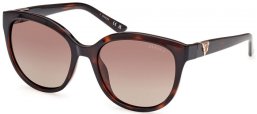 Lunettes de soleil - Guess - GU7877 - 52H  DARK HAVANA // BROWN GRADIENT POLARIZED