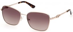 Sunglasses - Guess - GU7884 - 32F  SHINY GOLD // BROWN GRADIENT