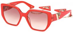 Sunglasses - Guess - GU7892 - 66F  SHINY RED // BROWN GRADIENT