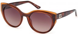 Gafas de Sol - Guess - GU7909 - 52F  DARK HAVANA ORANGE // BROWN GRADIENT