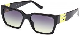 Sunglasses - Guess - GU7916 - 41B  SHINY BLACK YELLOW // GREY GRADIENT