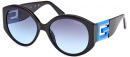 Sunglasses - Guess - GU7917 - 92W  SHINY BLACK BLUE // BLUE GRADIENT