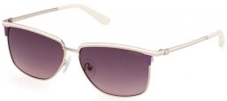 Gafas de Sol - Guess - GU00133 - 21B  SHINY PALE GOLD // GREY GRADIENT