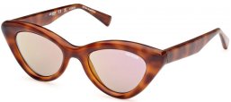 Lunettes de soleil - Guess - GU00137 - 53C  HAVANA // GREY MIRROR GOLD