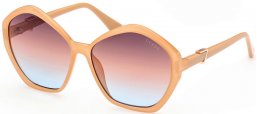 Sunglasses - Guess - GU7813 - 57F  SHINY BEIGE // BROWN GRADIENT