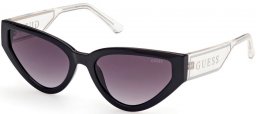 Gafas de Sol - Guess - GU7819 - 01B  SHINY BLACK // GREY GRADIENT