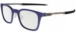 Monturas - Oakley Prescription Eyewear - OX8103 STEEL LINE R - 8103-03 MATTE DENIM