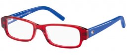 Lunettes Junior - Tommy Hilfiger Junior - TH 1145 - H9W TRANSPARENT RED BLUE