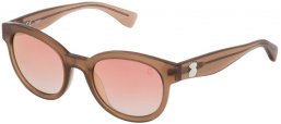 Sunglasses - Tous - STO985 - M79G CRYSTAL LIGHT BROWN // PINK GRADIENT FLASH