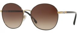 Sunglasses - Burberry - BE3094 - 114513 LIGHT GOLD // DARK BROWN GRADIENT