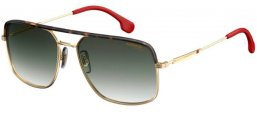 Lunettes de soleil - Carrera - CARRERA 152/S - RHL (9K)  HAVANA GOLD BLACK // GREEN GRADIENT