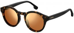 Lunettes de soleil - Carrera - CARRERA 165/S - 086 (K1)  DARK HAVANA // GOLD MIRROR