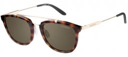 Sunglasses - Carrera - CARRERA 127/S - SCT (70) HAVANA GOLD // BROWN