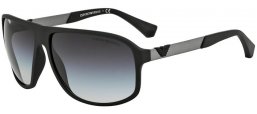 Sunglasses - Emporio Armani - EA4029 - 50638G  BLACK RUBBER // GREY GRADIENT