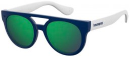 Gafas de Sol - Havaianas - BUZIOS - QMB (Z9) BLUE WHITE // GREEN MULTILAYER