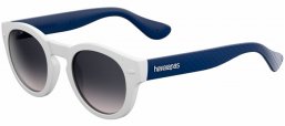 Sunglasses - Havaianas - TRANCOSO/M - QT1 (LS) WHITE BLUE // GREY GRADIENT