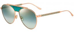 Gafas de Sol - Jimmy Choo - AVE/S - PEF (EZ) GOLD GREEN // GREEN GUNMETAL FLASH GRADIENT