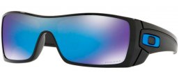 Sunglasses - Oakley - BATWOLF OO9101 - 9101-58 POLISHED BLACK // PRIZM SAPPHIRE