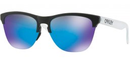 Gafas de Sol - Oakley - FROGSKINS LITE OO9374 - 9374-02 MATTE BLACK // PRIZM SAPPHIRE