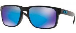 Sunglasses - Oakley - HOLBROOK XL OO9417 - 9417-03 POLISHED BLACK // PRIZM SAPPHIRE