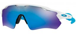 Gafas de Sol - Oakley - RADAR EV PATH OO9208 - 9208-57 POLISHED WHITE // PRIZM SAPPHIRE