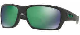 Gafas de Sol - Oakley - TURBINE OO9263 - 9263-45 MATTE BLACK // PRIZM JADE POLARIZED