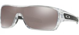 Sunglasses - Oakley - TURBINE ROTOR OO9307 - 9307-16 POLISHED CLEAR // PRIZM BLACK POLARIZED