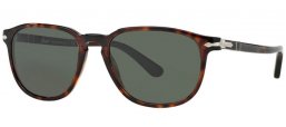 Sunglasses - Persol - PO3019S - 24/31 HAVANA // CRYSTAL GREEN