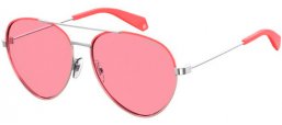 Lunettes de soleil - Polaroid - PLD 6055/S - 35J (0F) PINK // PINK POLARIZED