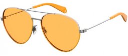 Sunglasses - Polaroid - PLD 6055/S - 40G (HE) YELLOW // COPPER POLARIZED