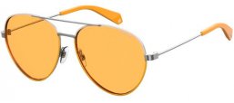 Lunettes de soleil - Polaroid - PLD 6055/S - 40G (HE) YELLOW // COPPER POLARIZED