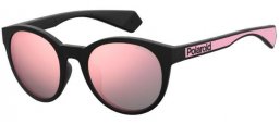 Sunglasses - Polaroid - PLD 6063/G/S - 3H2 (0J) BLACK PINK // GREY ROSE GOLD MIRROR POLARIZED