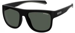 Lunettes de soleil - Polaroid - PLD 7023/S - 807 (M9) BLACK // GREY POLARIZED