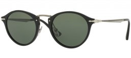 Sunglasses - Persol - PO3166S - 95/31 BLACK // GREEN