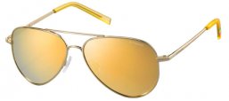 Gafas Junior - Polaroid Junior - PLD 8015/N - J5G (LM) GOLD // GREY GOLD MIRROR POLARIZED