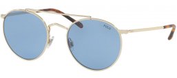 Sunglasses - POLO Ralph Lauren - PH3114 - 911672 PALE GOLD // BLUE