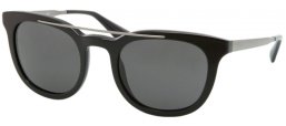 Lunettes de soleil - Prada - SPR 13PS - 1AB1A1   BLACK // GREY