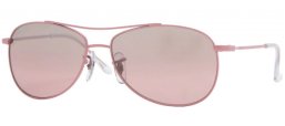 Frames Junior - Ray-Ban® Junior Collection - RJ9521S - 211/7E PINK // PINK MIRROR SILVER GRADIENT