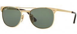Lunettes Junior - Ray-Ban® Junior Collection - RJ9540S - 223/9A GOLD // GREEN POLARIZED