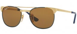 Frames Junior - Ray-Ban® Junior Collection - RJ9540S - 260/83 GOLD TOP BLUE // BROWN POLARIZED