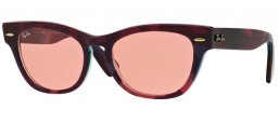 Gafas de Sol - Ray-Ban® - Ray-Ban® RB4169 LARAMIE - 10794B VIOLET TOP TEXTURE // CRYSTAL RED PHOTOCROMIC